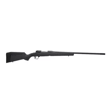 Savage Arms 57035 110 Long Range Hunter Full Size 7mm Rem 3+1 26" Matte Black Threaded Barrel, Matte Black Drilled & Tapped Carbon Steel Receiver, Adj AccuStock Matte Gray Synthetic Stock, Right Hand
