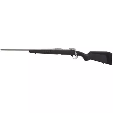 Savage Arms 57057 110 Storm Full Size 30-06 Springfield 4+1 22" Matte Button-Rifled Barrel, Matte Drilled & Tapped Stainless Steel Receiver, AccuStock Matte Gray Synthetic Stock, Left Hand