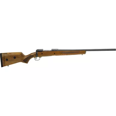 Savage Arms 57424 110 Classic Full Size 243 Win 4+1 22" Matte Black Threaded Barrel, Matte Black Drilled & Tapped Carbon Steel Receiver, Adj Comb & LOP Satin Walnut Stock, Right Hand