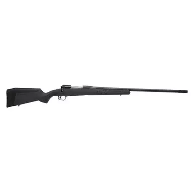 Savage Arms 57495 110 Long Range Hunter Full Size 300 PRC 5+1 26" Matte Black Threaded Barrel, Matte Black Drilled & Tapped Carbon Steel Receiver, Adj AccuStock Matte Gray Synthetic Stock, Right Hand