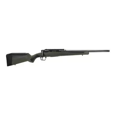 Savage Arms 57653 Impulse Hog Hunter Full Size 308 Win 4+1 18" Matte Black Threaded Barrel, Matte Black Aluminum Receiver w/Picatinny Rail, Matte OD Green AccuStock Synthetic Stock, Ambidextrous