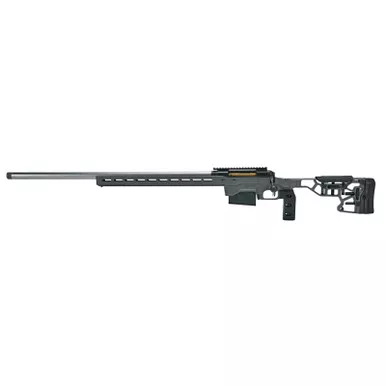 Savage Arms 57701 110 Elite Precision 223 Rem 10+1 26" Matte Stainless, Matte Black Rec, Gray Cerakote Adjustable MDT ACC Aluminum Chassis Stock, Left Hand (MB Not Included)