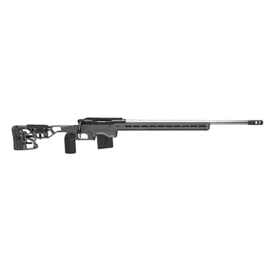 Savage Arms 57889 Impulse Elite Precision 6mm Creedmoor 10+1 26" Stainless Barrel, Matte Black Nitride Rec, Gray Cerakote Adjustable MDT ACC Aluminum Chassis Stock