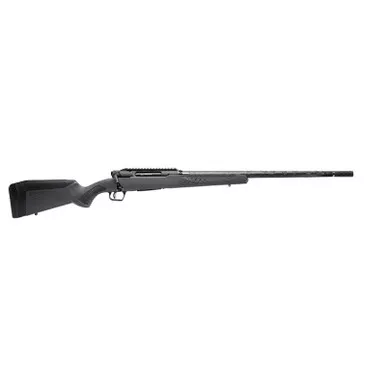Savage Arms 57901 Impulse Mountain Hunter 7mm Rem 3+1 24" Carbon Fiber Threaded Barrel, Black Aluminum Receiver w/Picatinny Rail, Gray AccuStock Synthetic Stock, Ambidextrous