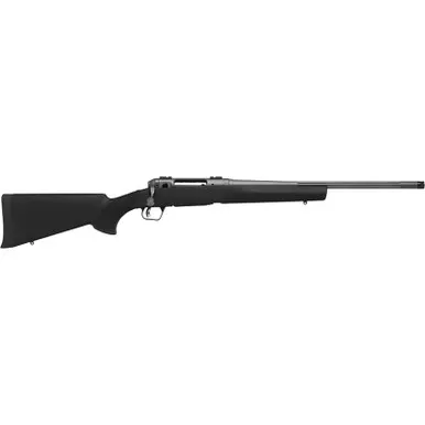 Savage Arms 58276 110 Trail Hunter Lite Full Size 300 WSM 2+1 20" Fluted/Threaded Barrel, Drilled & Tapped Steel Receiver, Black Fixed Synthetic Stock