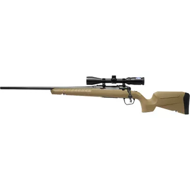Savage Arms Axis 2 XP Combo FDE Compact 6.5 Creedmoor 4+1 20" Left Hand