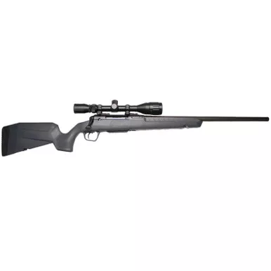 Savage AXIS II 30-06 Springfield 22" Heavy Barrel 4-12x40mm Scope Black/Synthetic Gray Stock 4 Round