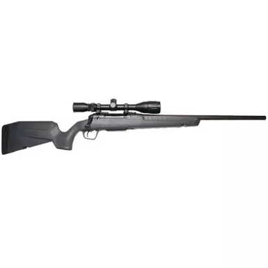 Savage AXIS II 350 Legend 22" Heavy Barrel 4-12x40mm scope Black/Synthetic Gray Stock 4 Round