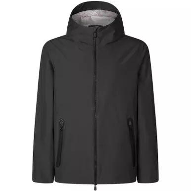SAVE THE DUCK Men's Drop Hooded Rain Jacket (D32098M-DARK22-S)