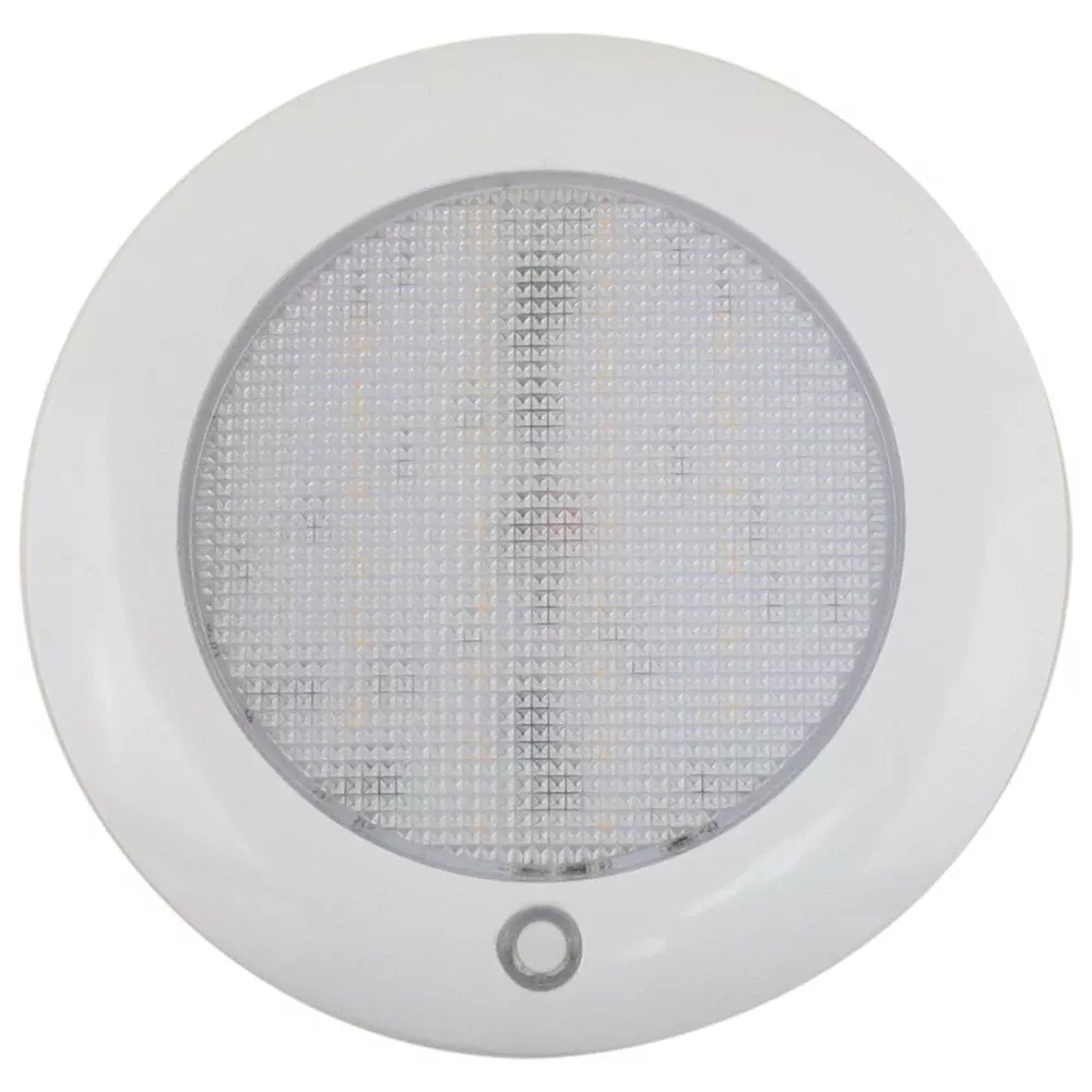 Scandvik Slim 5″ Dome Light – Warm White/Red – 10-30V