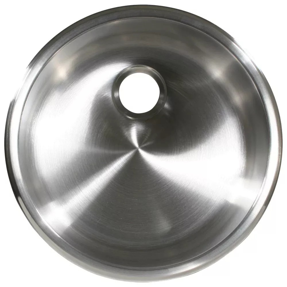 Scandvik SS Cylindrical Sink – (11-5/8″ x 5″) – Brushed Finish