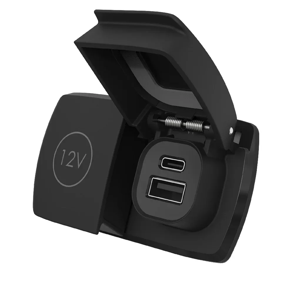 Scanstrut Flip Pro Duo – USB-A & USB-C w/12V Power Socket
