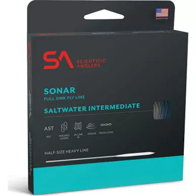 SCIENTIFIC ANGLERS Sonar Saltwater Int Full Clear Clear Fly Line