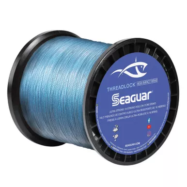 SEAGUAR Threadlock High-Impact Blue Braid Fishing Line