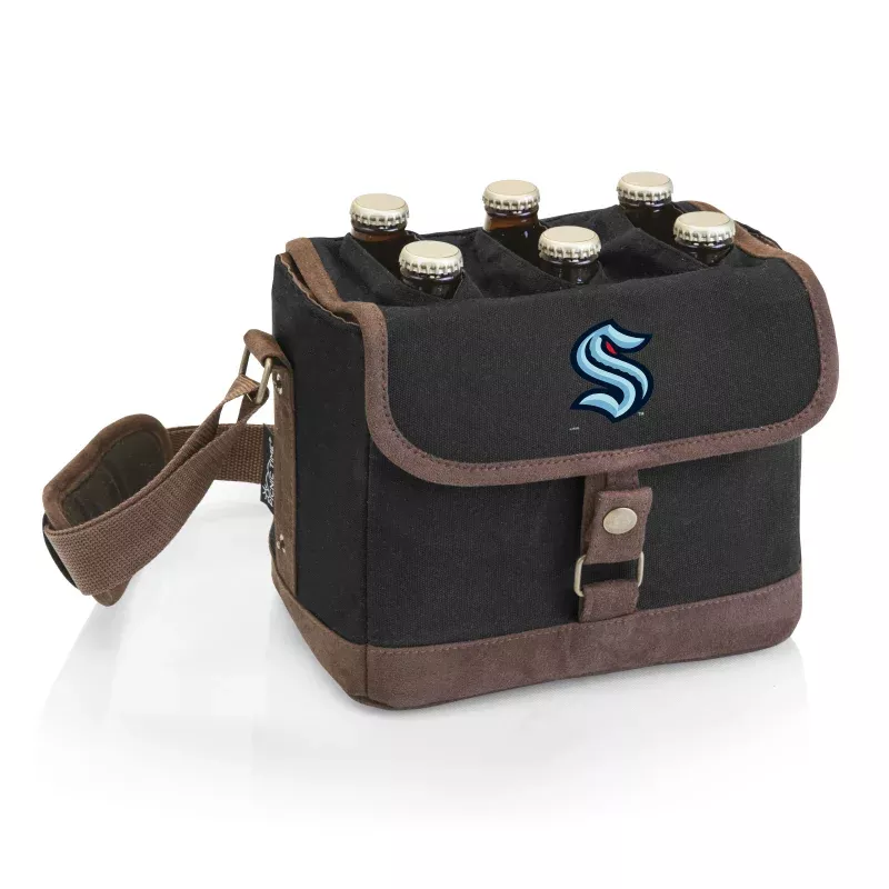 Seattle Kraken – Beer Caddy Cooler Tote with Opener
