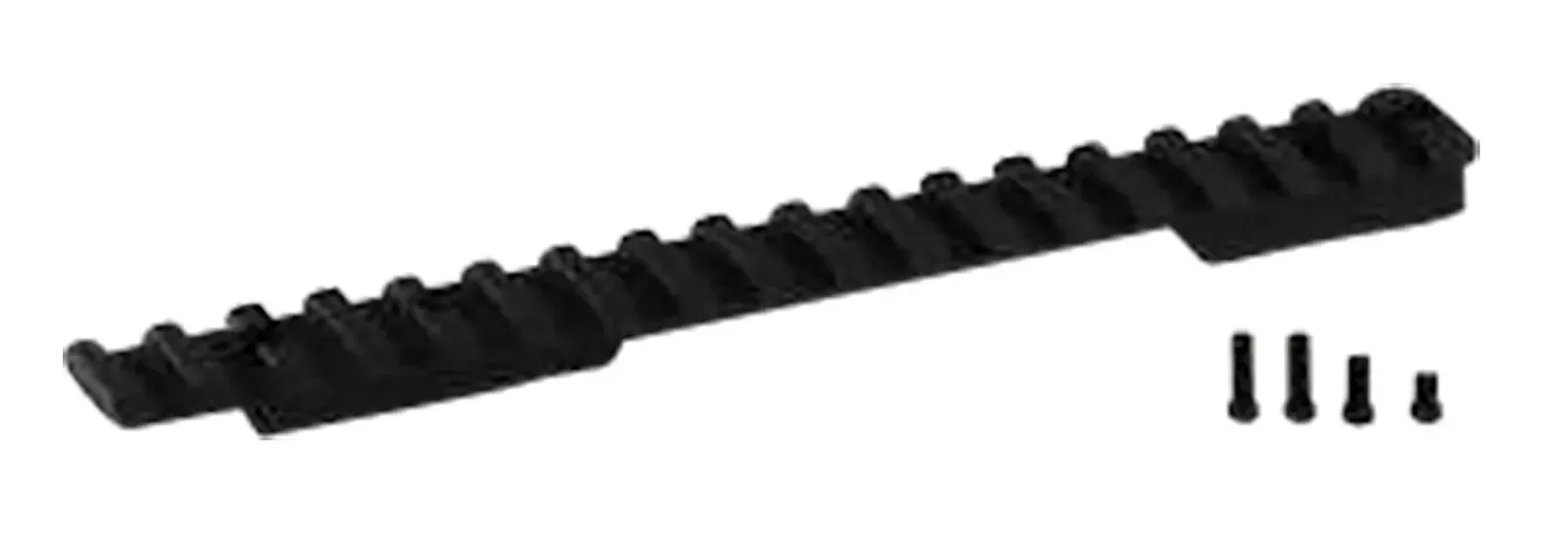 Seekins Precision MOA Scope Base Black Remington 700 Short Action 0 MOA