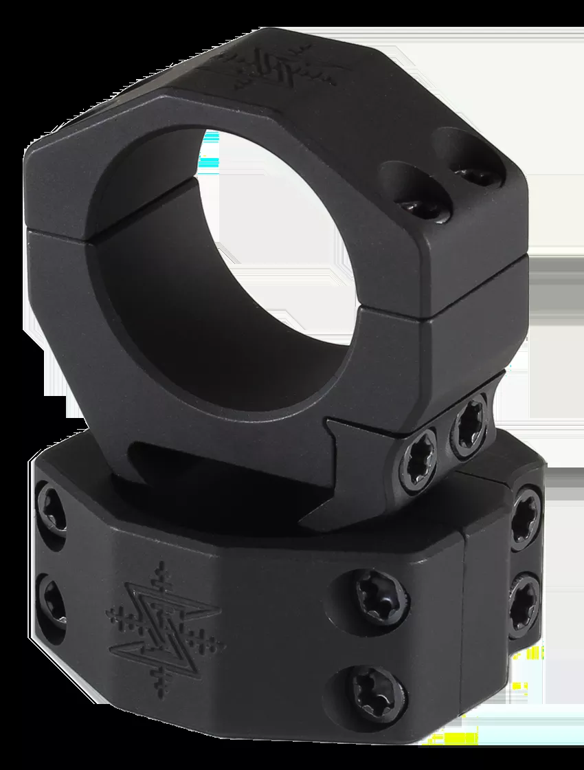 Seekins Precision Scope Rings Matte Black 30mm