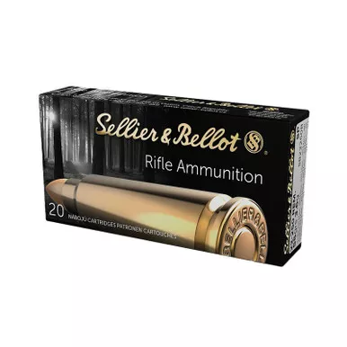 Sellier & Bellot SB22250B Rifle 22-250Rem 55gr Soft Point 20 Per Box/25 Case