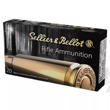 Sellier & Bellot SB222A Rifle 222Rem 50gr Soft Point 20 Per Box/60 Case