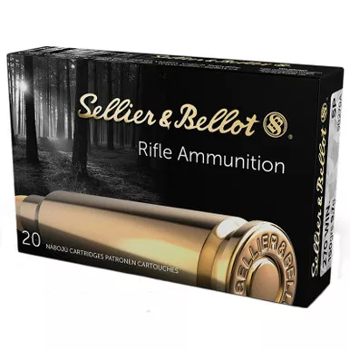 Sellier & Bellot SB270A Rifle 270Win 150gr Soft Point 20 Per Box/20 Case
