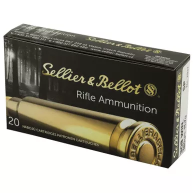 Sellier & Bellot SB308C Rifle 308Win 180gr Soft Point 20 Per Box/25 Case