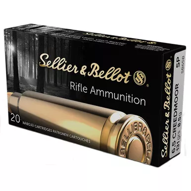 Sellier & Bellot SB65B Rifle 6.5Creedmoor 131gr Soft Point 20 Per Box/25 Case