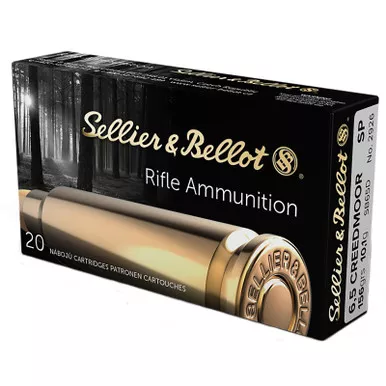Sellier & Bellot SB65D Rifle 6.5Creedmoor 156gr Soft Point 20 Per Box/25 Case