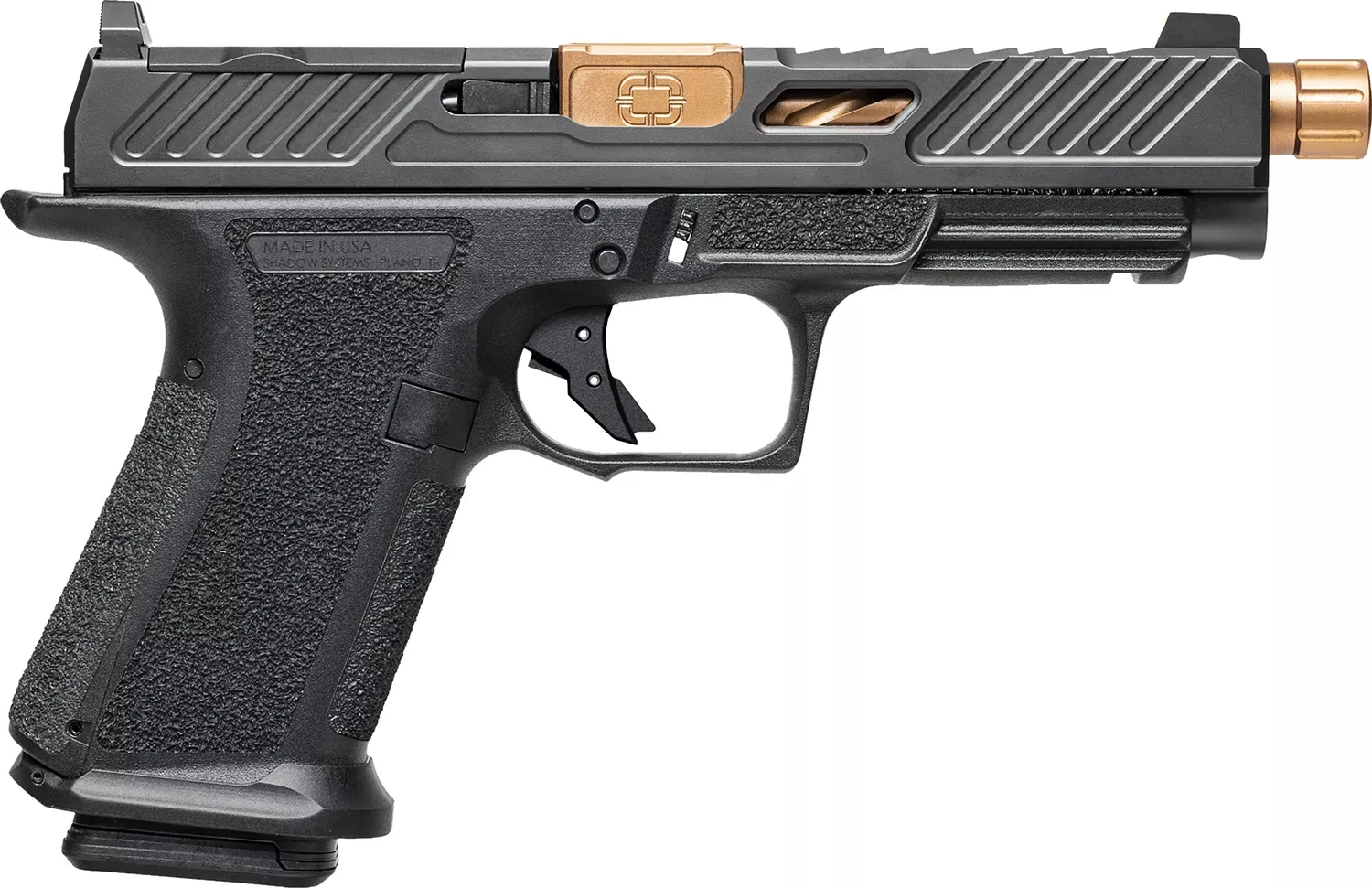 Shadow MR920L Elite 9mm Luger Pistol 15+1 5" Bronze Barrel Optic Ready SS-1025
