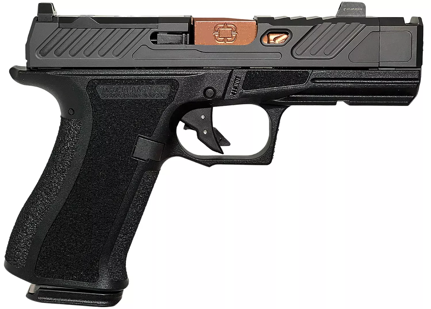 Shadow Systems CR920XP Compensated 9MM Pistol 3.65" Black SS5211