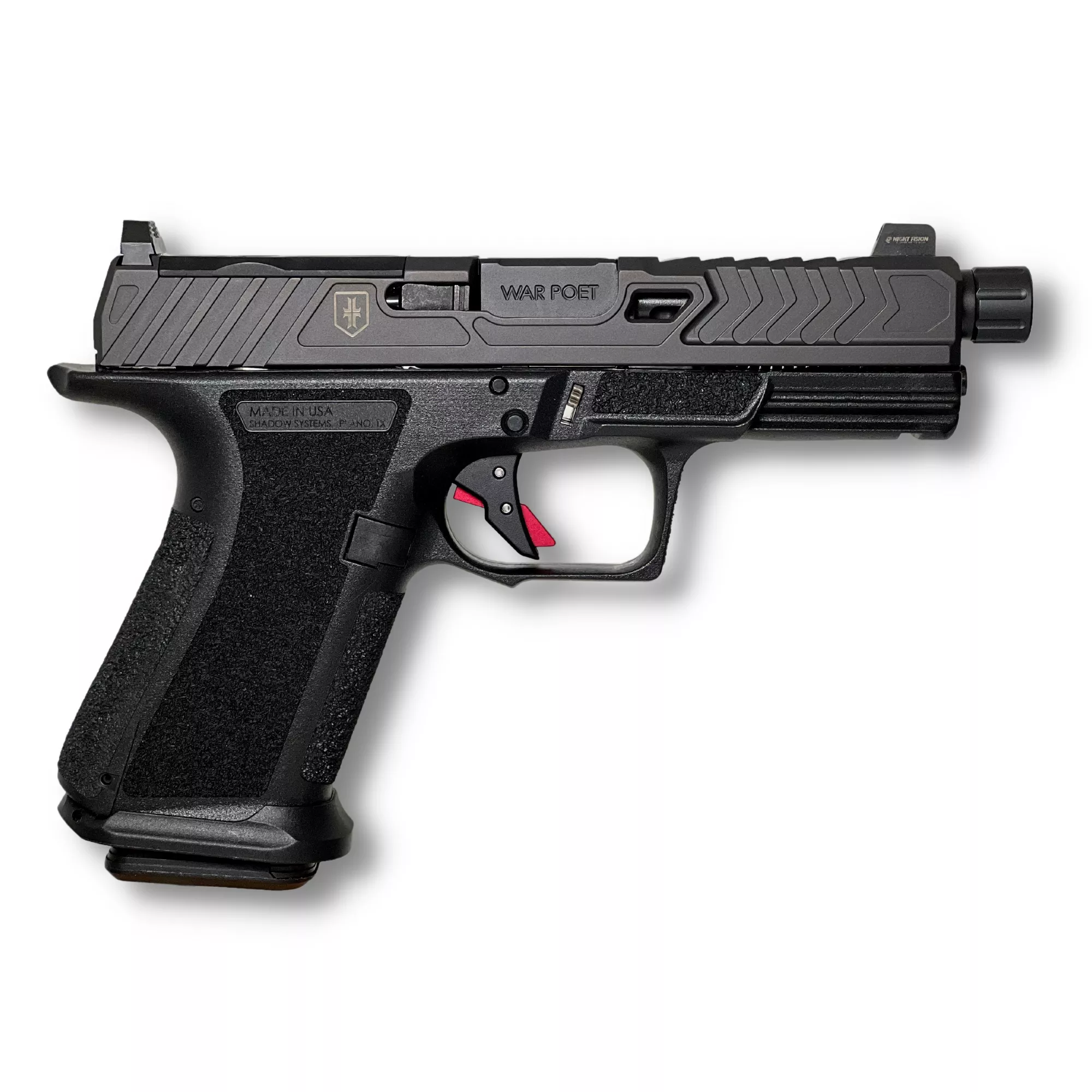 Shadow Systems MR920 War Poet 9mm Pistol TB 4.5" Black SS1075