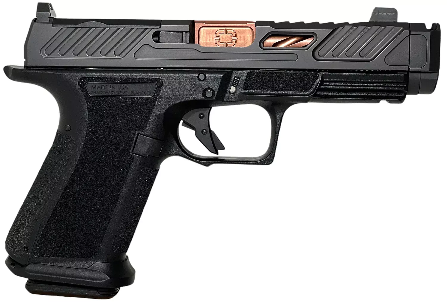 Shadow Systems MR920P 9mm 10+1 4.25" Match Grade Barrel SS Slide Polymer Frame Tritium Frt Sight Optic Ready Brz/Blk SS1239