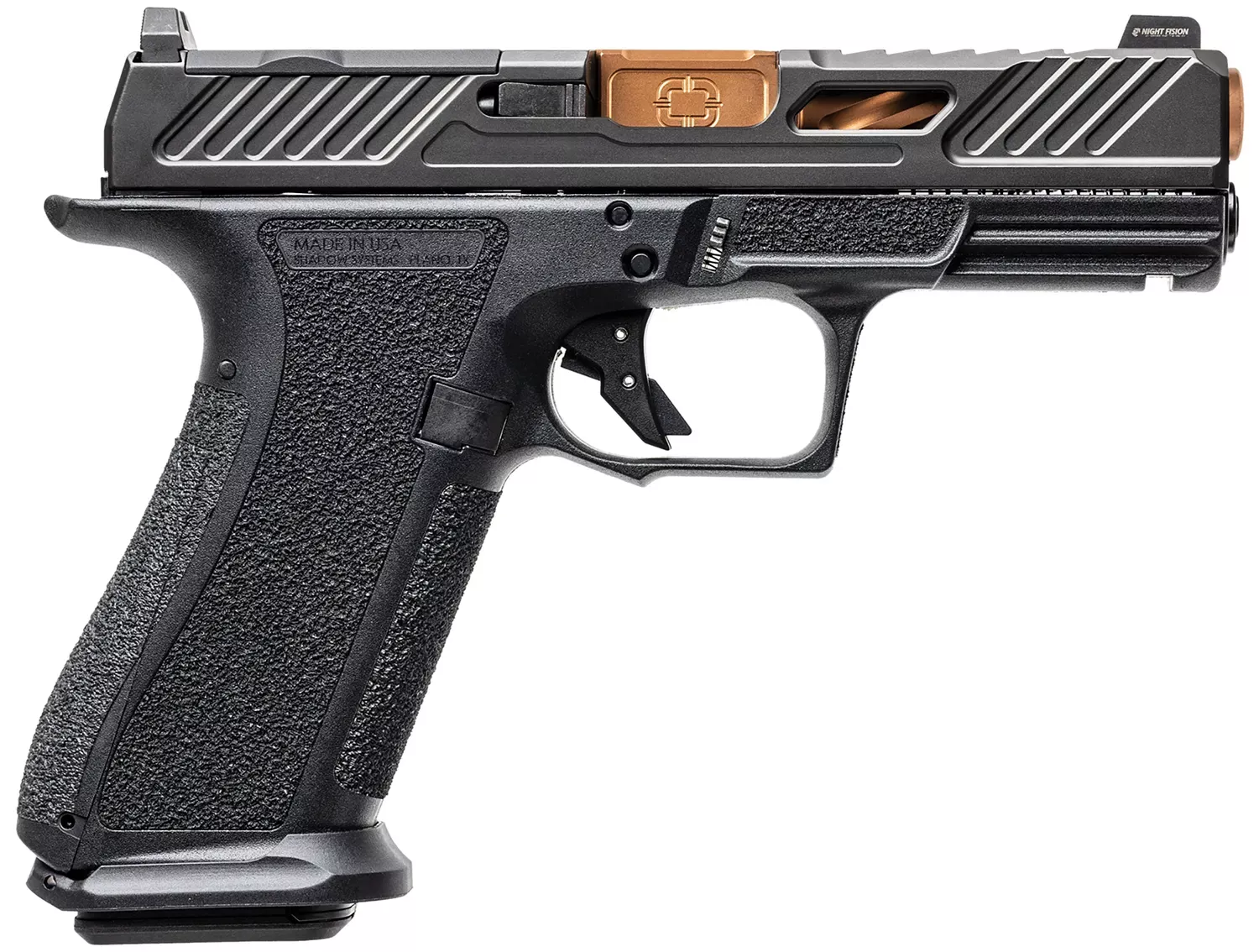 Shadow Systems XR920 Elite 9mm Luger Pistol 4" Bronze/Black SS3011