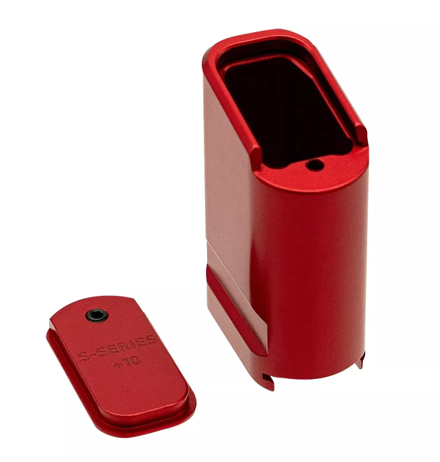 Shield Arms S15 Magazine Extension Plus 10 rounds Red SAS15ME10RED