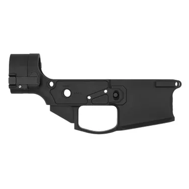 Shield Arms SA-15-SLU SA-15 Stripped Lower Receiver Multi Aluminum Black Anodized for AR-15 Folding