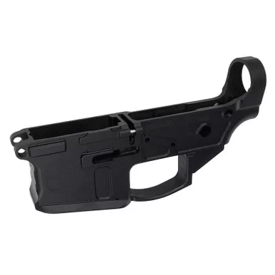 Shield Arms SAO15 SA-15 Stripped Lower Receiver Multi Aluminum Black Anodized for AR-15 Non-Folding