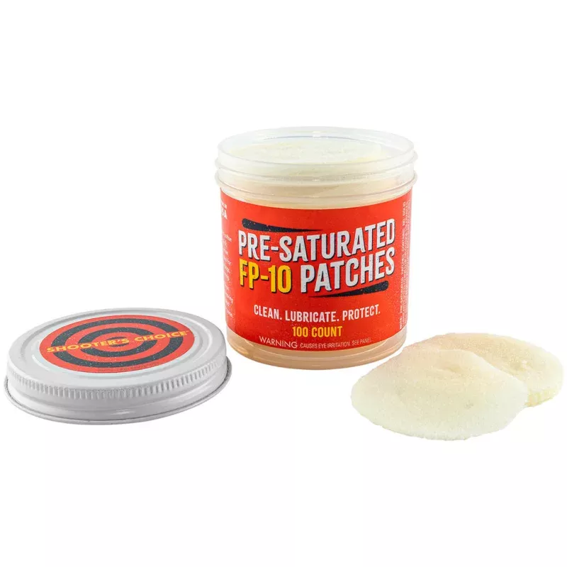 Shooters Choice FP-10 CLP Presaturated Patches 100ct
