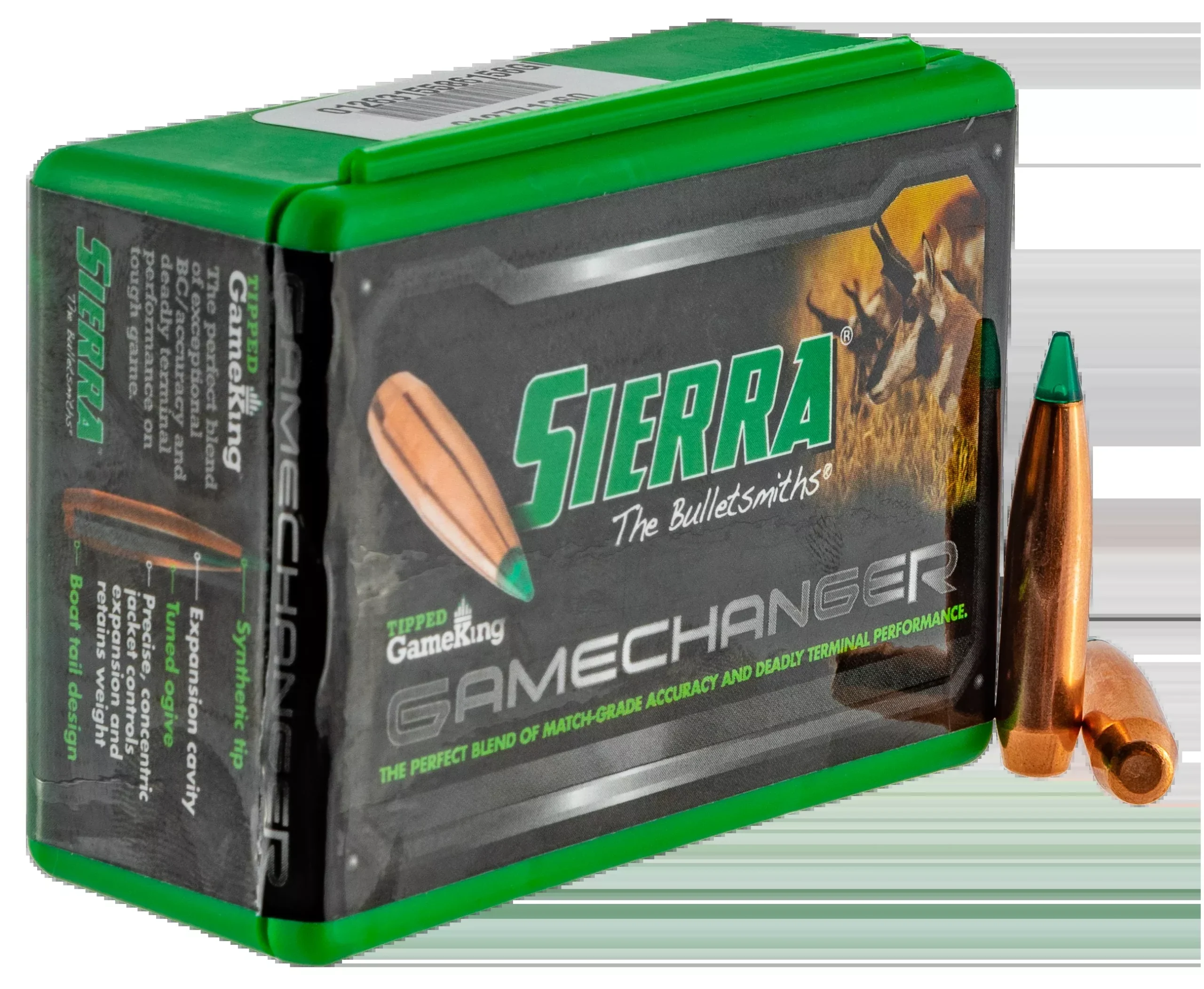 Sierra Bullets 6.5mm .264 – 130gr Tgk Gamechanger 50ct