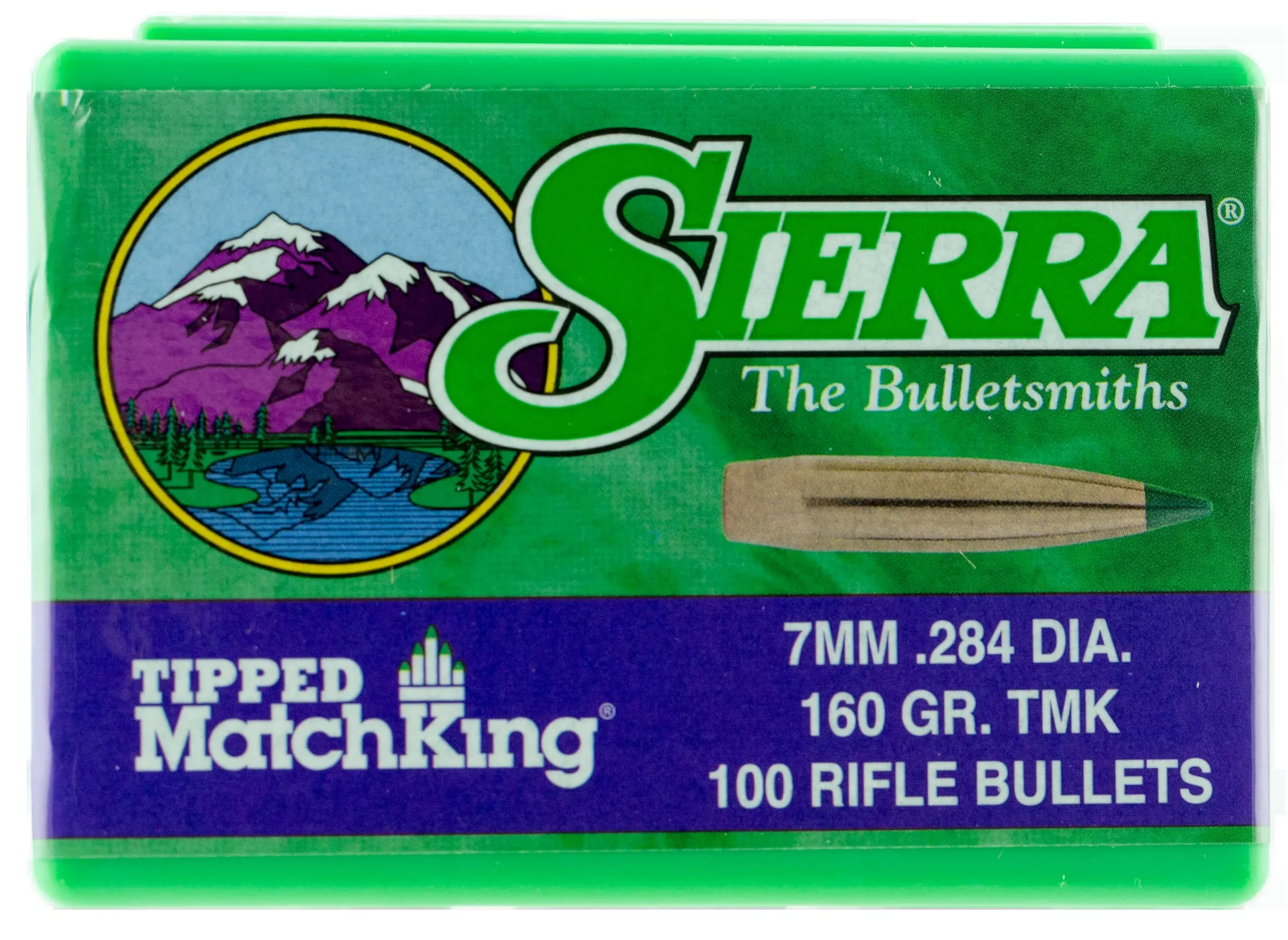 Sierra Bullets 7mm .284 – 160gr Match Tmk 100ct