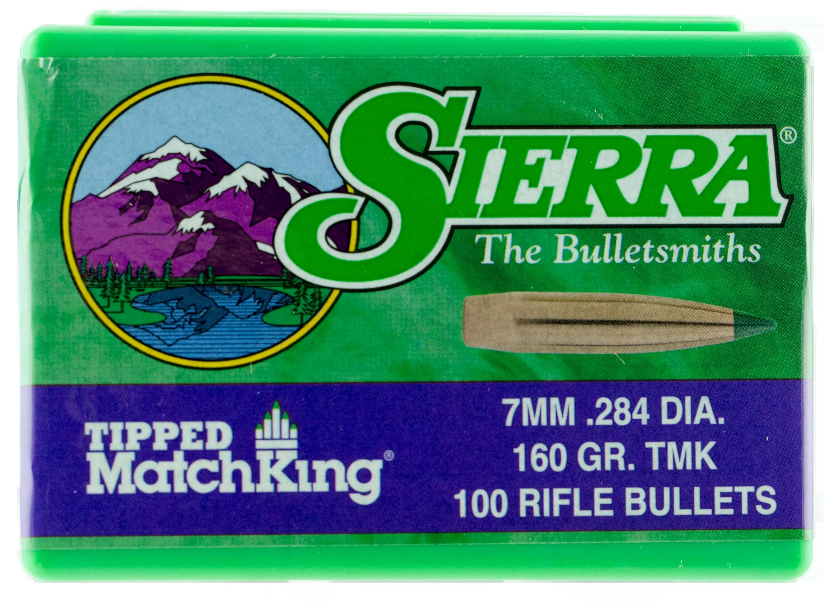 Sierra Bullets 7mm .284 - 160gr Match Tmk 100ct