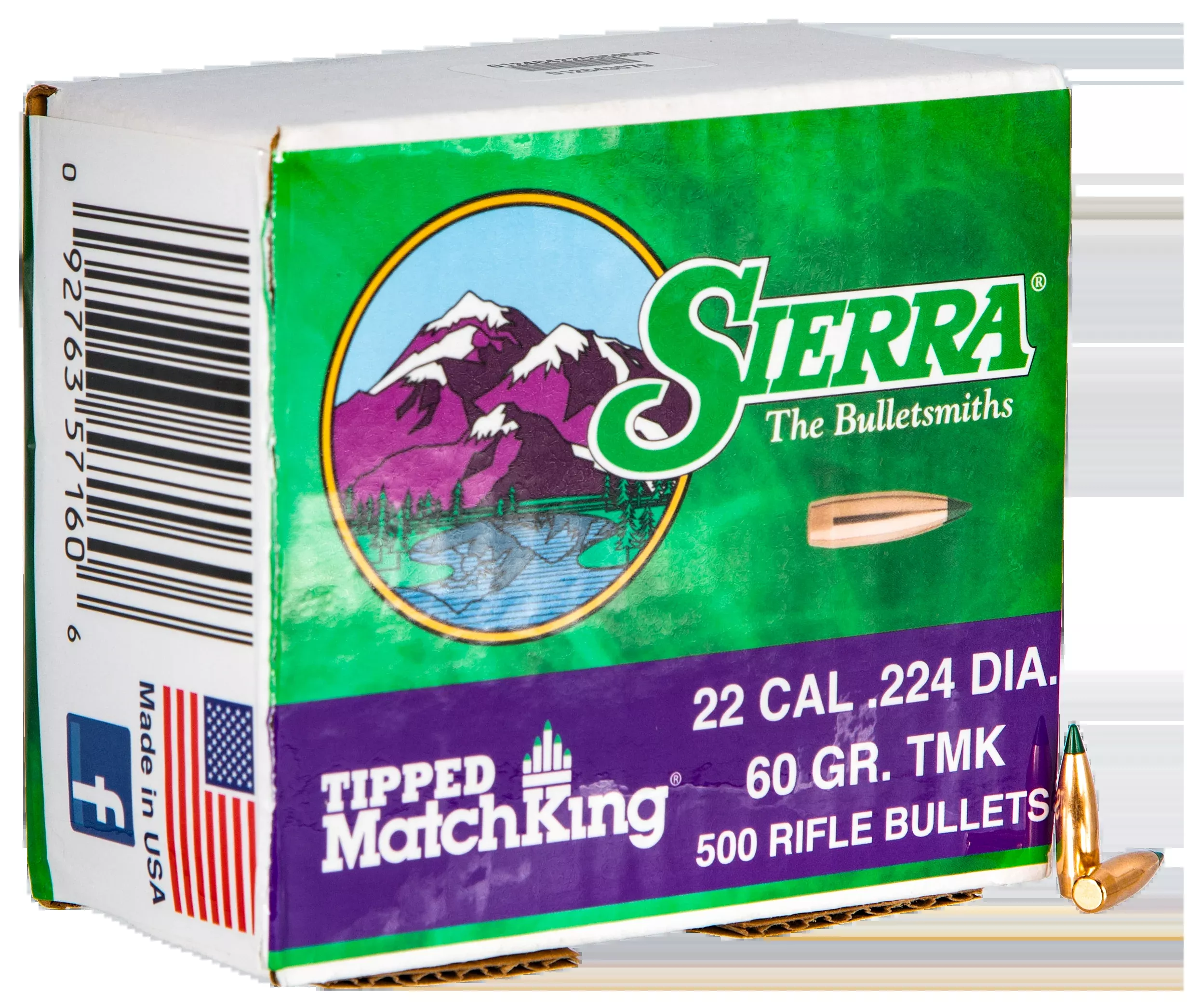 Sierra Tipped Matchking, Sierra 7160c .22460 Tipped Mk500