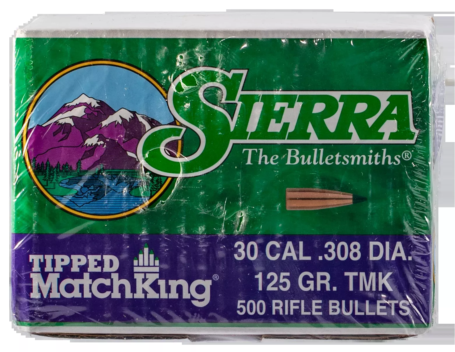 Sierra Tipped Matchking, Sierra 7725c .308 125 Tipped Mk500