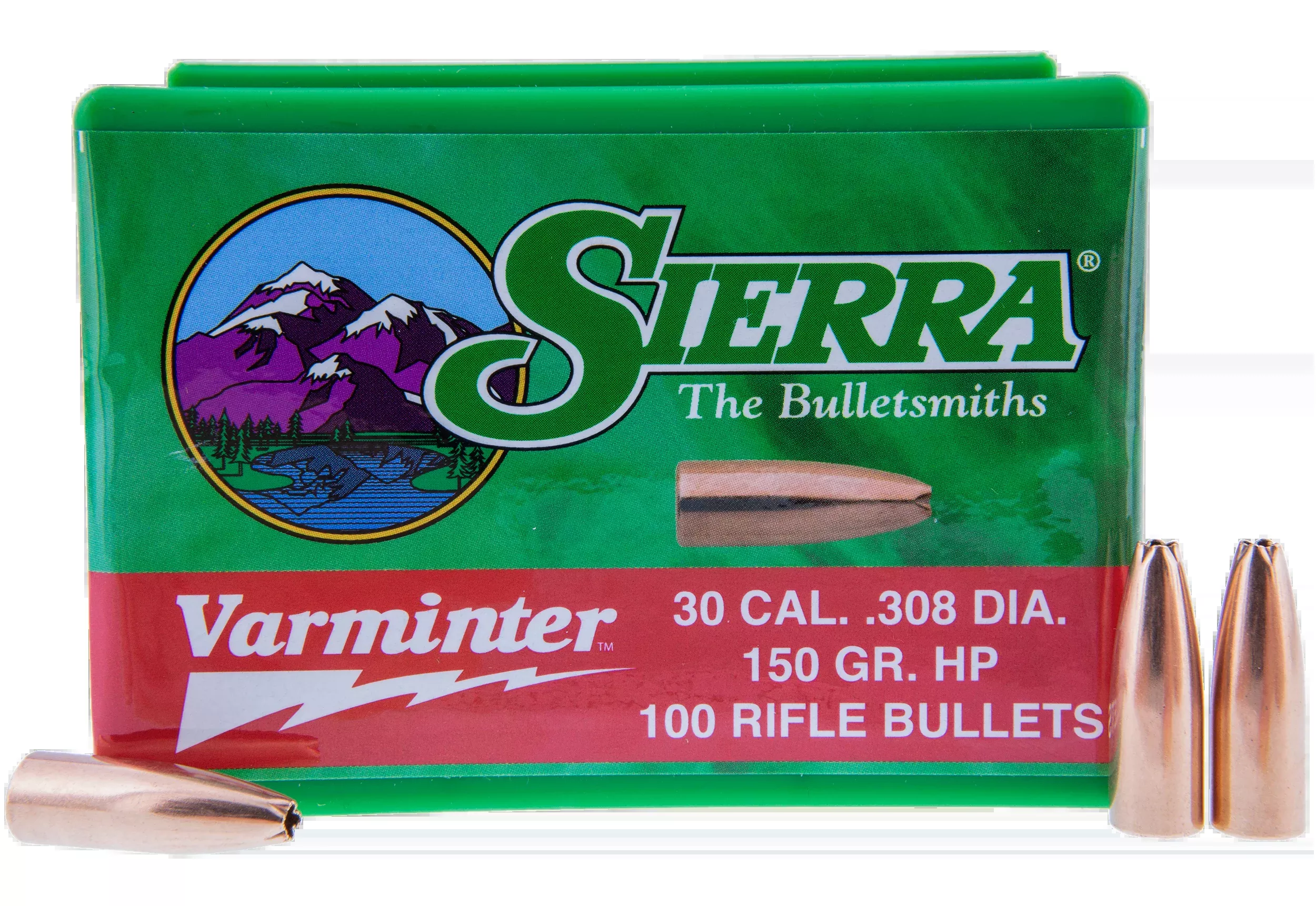 Sierra Varminter, Sierra 2136Bull .308150 Hp Varminter 100