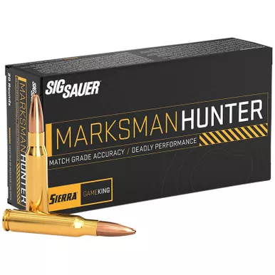 Sig Sauer E243GK8520 Marksman Hunter 243Win 85gr 20 Per Box/10 Case