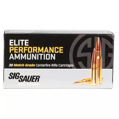 Sig Sauer E308M220 Marksman Elite 308 Win 175 gr Open Tip Match 20 Per Box/ 10 Case