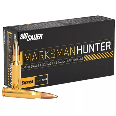 Sig Sauer E3WMGK16520 Marksman Hunter 300WM 165gr 20 Per Box/10 Case