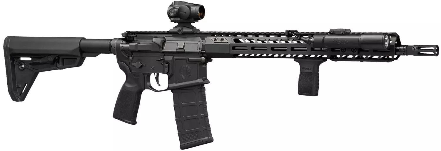 Sig Sauer M400 Sentry Pkg 5.56 NATO Rifle Rifle16″ Black RM400SDI16BR5FX