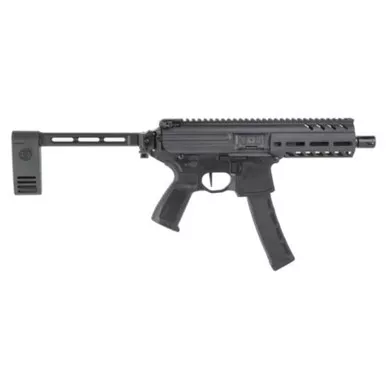 Sig Sauer MPX 9mm 6" Barrel 35 Round AR-PCC Sig Folding Brace and Timney Trigger
