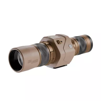 SIG SAUER OSCAR6 HDX PRO 16-32x60mm Image Stabilized FDE Spotting Scope (SOO62001)