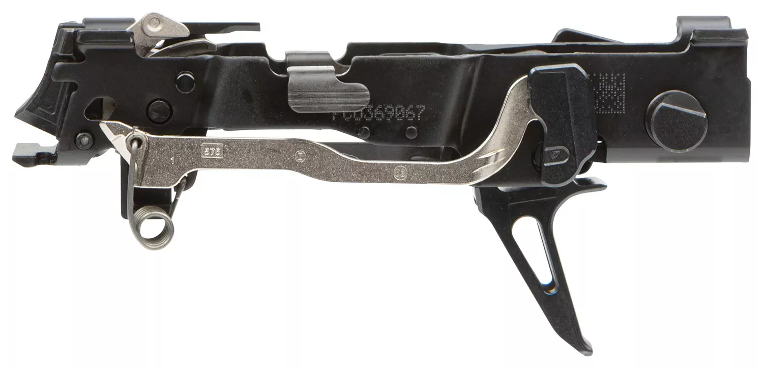 Sig Sauer P320 Custom Works Fire Control Unit 9mm Pistol/40S&W/357Sig Titanium Nitride Frame Flat Face Titanium Trigger FCU Only 8900161