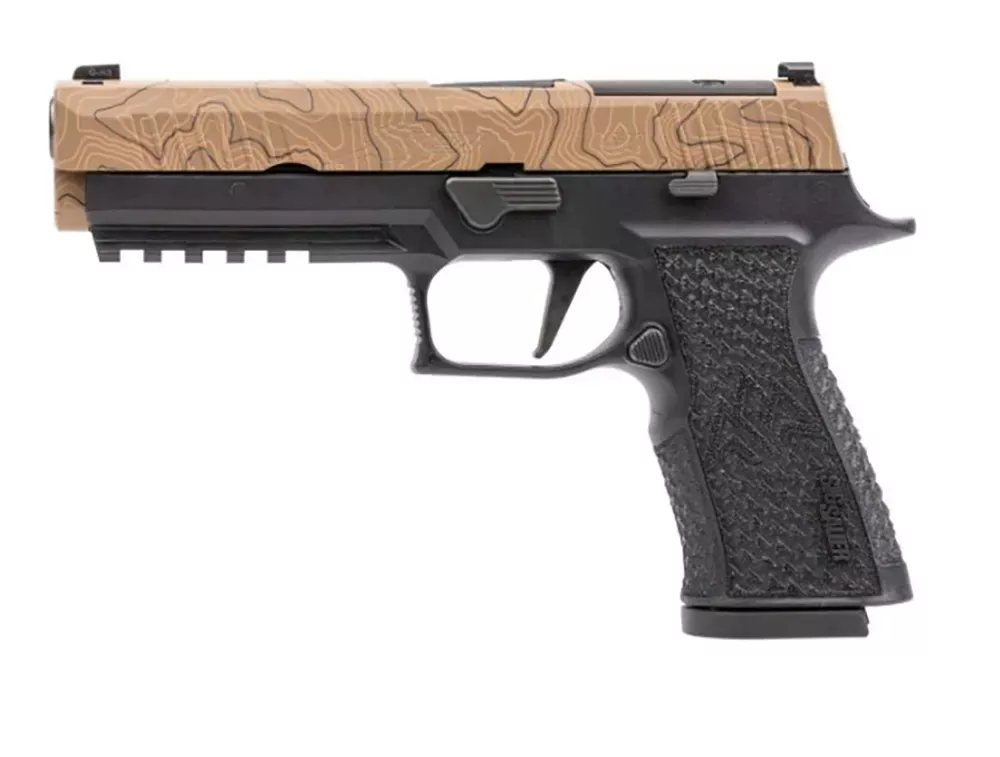 Sig Sauer P320 XTen Endure Full Size Frame 10mm Auto 15+1, 5" Black Bull Barrel